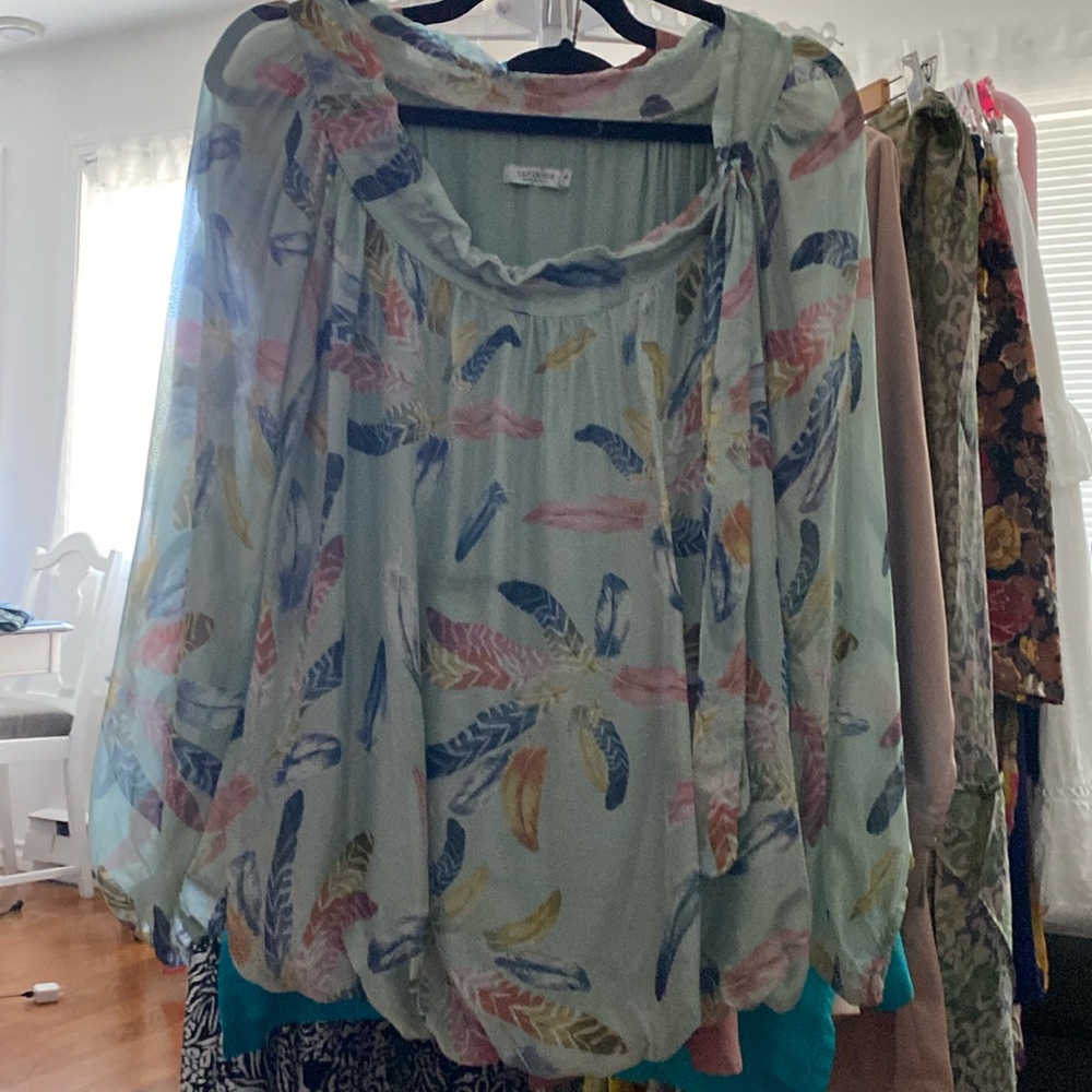 Vintage Italy Silk Blouse